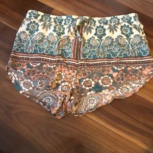 Kendall and Kylie print shorts